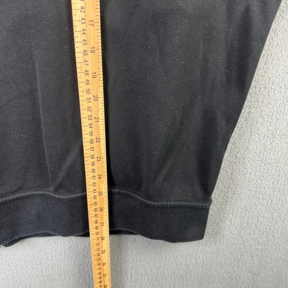 Polo Ralph Lauren Performance Mens Size XL Black Full Zip Track Jacket Red Trim‎
